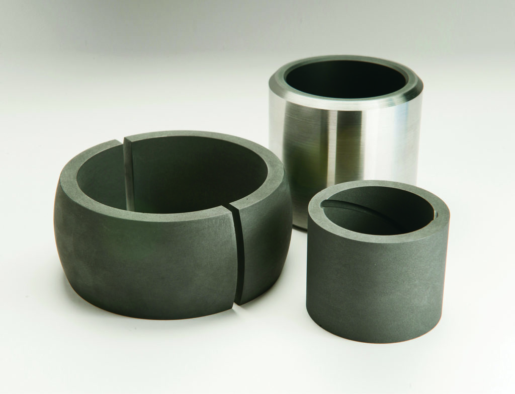 Carbon graphite machining custom replacement parts